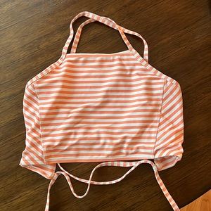 Albion stripped bathing suit top